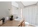 A neutral bathroom with a toilet, sink, and shower at 8414 Sweden Blvd, Punta Gorda, FL 33982