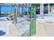 Pavilion area with information displays about Siesta Key's local wildlife and environment, including sea turtles at 9034 Midnight Pass Rd # 6, Sarasota, FL 34242