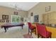 Entertain in this amazing game room with a pool table, bar, and direct access to a refreshing pool at 95 Vic Edwards Rd, Sarasota, FL 34240