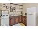 Kitchen featuring essential appliances and plenty of countertop space at 95 Vic Edwards Rd, Sarasota, FL 34240