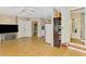 Functional living room with kitchenette, pantry, closet and private bathroom with shower, creating a fully self-contained living space at 95 Vic Edwards Rd, Sarasota, FL 34240