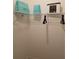 This closet features a wire shelf with storage bags, hangers and a package of king size sheets at 1030 Tidewater Shores Loop # 404, Bradenton, FL 34208