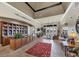 Spacious clubhouse features a cozy library, plenty of seating and bar overlooking amazing views at 1030 Tidewater Shores Loop # 404, Bradenton, FL 34208