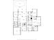 Detailed floorplan showcasing the layout of the home's first and second floors, including room dimensions at 13721 Saw Palm Creek Trl, Lakewood Ranch, FL 34211