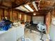 Garage with work out equipment, laundry machines, and storage at 2120 8Th W Ave, Bradenton, FL 34205