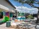The Payne Park Tennis Center entrance showcases signage and amenities with a view of tennis courts at 2155 Wood St # B18, Sarasota, FL 34237