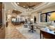 Open living concept with a spacious living room that flows into a stunning kitchen and dining area at 26725 Raphis Royale Blvd, Englewood, FL 34223