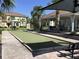Enjoy the bocce ball court and covered picnic area with lush landscaping in this community at 3018 Oriole Dr, Sarasota, FL 34243