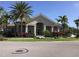 The community center boasts beautiful landscaping and palm trees at 3018 Oriole Dr, Sarasota, FL 34243