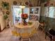 Cozy dining area with charming decor, bright natural light, and easy access to outdoor patio at 3612 27Th W Ave, Bradenton, FL 34205