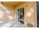 Relaxing back patio area, perfect for enjoying the outdoors at 3810 N Oak Dr # N61, Tampa, FL 33611