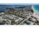 Aerial view of coastal community with beach access and nearby attractions at 4307 Gulf Dr # 109, Holmes Beach, FL 34217