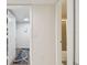 Hallway showcasing laundry area and bathroom at 4460 Fairways Blvd #604 Blvd # 604, Bradenton, FL 34209