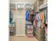 Spacious closet with shelving for ample storage at 5952 Snowy Egret Dr, Sarasota, FL 34238
