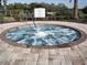 Community hot tub with spa rules signage for relaxing at Sandhill Preserve at 5952 Snowy Egret Dr, Sarasota, FL 34238