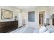 Comfortable bedroom with aviation decor with entry to water closet at 6111 Horse Mill Pl, Palmetto, FL 34221