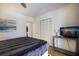 Bright bedroom with closet space, neutral colors, and a relaxing atmosphere at 7301 12Th W Ave, Bradenton, FL 34209