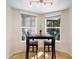 Charming breakfast nook with natural light and a view to the backyard at 7301 12Th W Ave, Bradenton, FL 34209