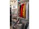 Organized closet with shelving units and hanging rods filled with clothes and other items at 11702 Tetrafin Dr, Riverview, FL 33579