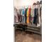 Walk-in closet with ample storage space for clothing, shoes, and accessories at 11702 Tetrafin Dr, Riverview, FL 33579