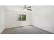 Bright bedroom with a ceiling fan and a window that allows lots of natural light at 1330 Glen Oaks E Dr # 374D, Sarasota, FL 34232