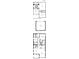 Detailed floor plan showcasing the layout of the home's two floors, including bedrooms and garage at 141 Thorne Ln, Sarasota, FL 34240