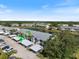 Aerial view showing parking and unit #104 at 400 Laurel Lake Dr # 104, Venice, FL 34292