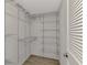 Walk-in closet with wire shelving for maximum storage at 510 S Venice Blvd, Venice, FL 34293