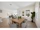 Spacious dining area with wood floors and modern decor at 9035 Duany Ln, Lakewood Ranch, FL 34240