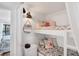 Charming bunk room featuring nautical theme, built-in beds, and a private bathroom for added comfort at 9200 Midnight Pass Rd # 24, Sarasota, FL 34242