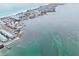 Beautiful aerial view of coastline property, waterways and beaches at 117 7Th N St # 5, Bradenton Beach, FL 34217