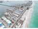 Bird's eye view showing multi-Gathering building nestled in a beachside setting at 117 7Th N St # 5, Bradenton Beach, FL 34217