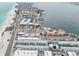 Scenic aerial view showcases coastal property near beach and waterways at 117 7Th N St # 5, Bradenton Beach, FL 34217