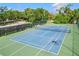 Community tennis courts offer a recreational space for residents to enjoy outdoor activities at 3790 Pinebrook Cir # 408, Bradenton, FL 34209