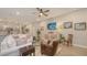 Bright, open living space featuring comfortable seating and modern decor at 8110 Trimbelle Ter, Parrish, FL 34219