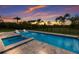 Relaxing pool and spa area offering serene views and comfortable lounge seating at 8223 Snowy Egret Pl, Bradenton, FL 34202