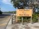 Fort Hamer Manatee County boat ramp with signage and view of the river at 13130 50Th E Ct, Parrish, FL 34219