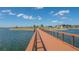 Waterfront view from community dock featuring scenic views and access to the water at 13130 50Th E Ct, Parrish, FL 34219