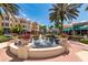 Downtown Lakewood Ranch features a beautiful water fountain surrounded by shopping and dining at 13130 50Th E Ct, Parrish, FL 34219