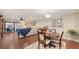 View of the spacious living room and adjacent balcony at 1431 57Th W St # 1431, Bradenton, FL 34209