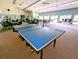 Clubhouse with ping pong table at 3409 Montilla Ct # 8410, Sarasota, FL 34232