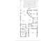 Detailed floor plan showcasing the layout of the home, including bedrooms, bathrooms, and living spaces at 3443 74Th Avenue E Cir, Sarasota, FL 34243