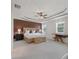 Main bedroom with a stylish ceiling, and a view out the window at 5238 Manorwood Dr # 3C, Sarasota, FL 34235