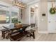 Dining Area featuring modern table and chairs plus walk-in pantry at 5749 Sunflower Cir, Sarasota, FL 34238