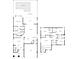 Detailed floor plan showcasing the layout of the first and second floors at 5749 Sunflower Cir, Sarasota, FL 34238