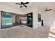 Large covered lanai with a view of the kitchen and pool at 6267 Crested Eagle Ln, Nokomis, FL 34275