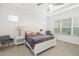 Serene bedroom with recessed lighting, comfortable bedding and furniture, is a tranquil retreat at 7016 Lennox Pl, University Park, FL 34201