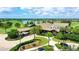 Aerial view of golf course and community clubhouse at 7158 Westhill Ct, Lakewood Ranch, FL 34202
