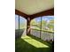 Balcony space with artificial turf at 8325 38Th Street E Cir # 107, Sarasota, FL 34243