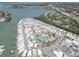 Find a waterfront community with boat docks, tennis courts, and pool access at 104 1St Ave, Venice, FL 34285